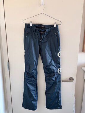 Jetset Blue Star Print Ski Pants Size 2